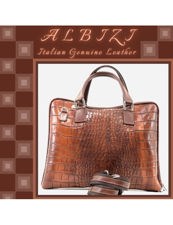 ALBIZI Crocodile Print
