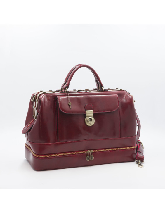 Large Doctor Bag With Key Ring