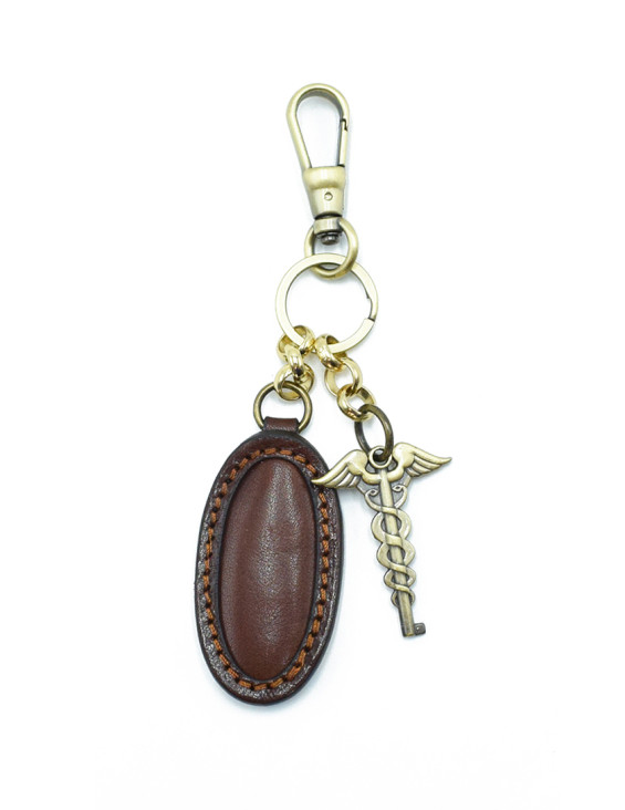 Large Doctor Bag With Key Ring