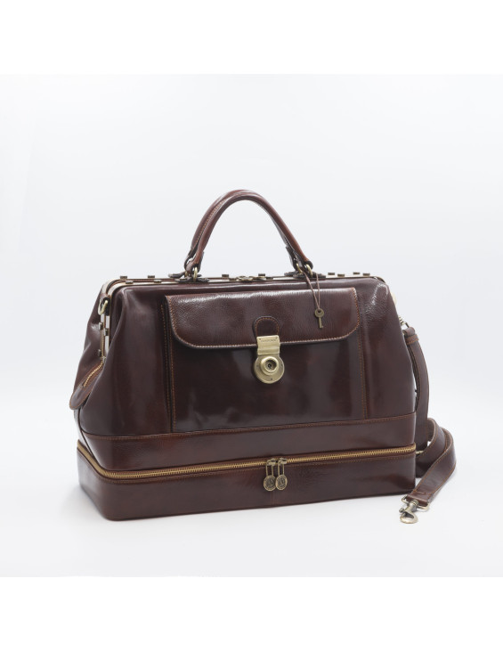 Large Doctor Bag With Key Ring