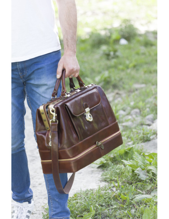 Large Doctor Bag With Key Ring