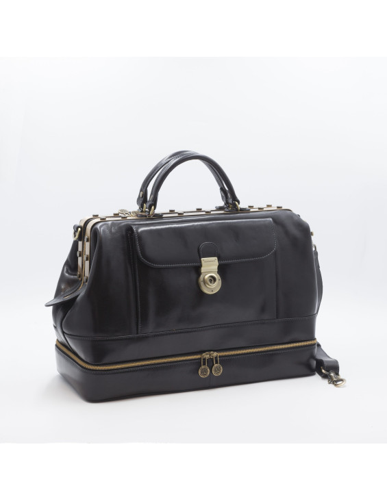 Large Doctor Bag With Key Ring