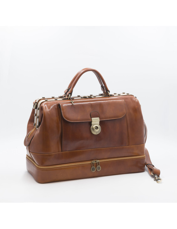 Large Doctor Bag With Key Ring