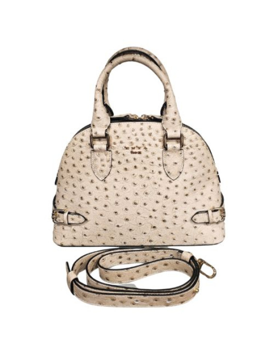 ENYA ostrich-print bags