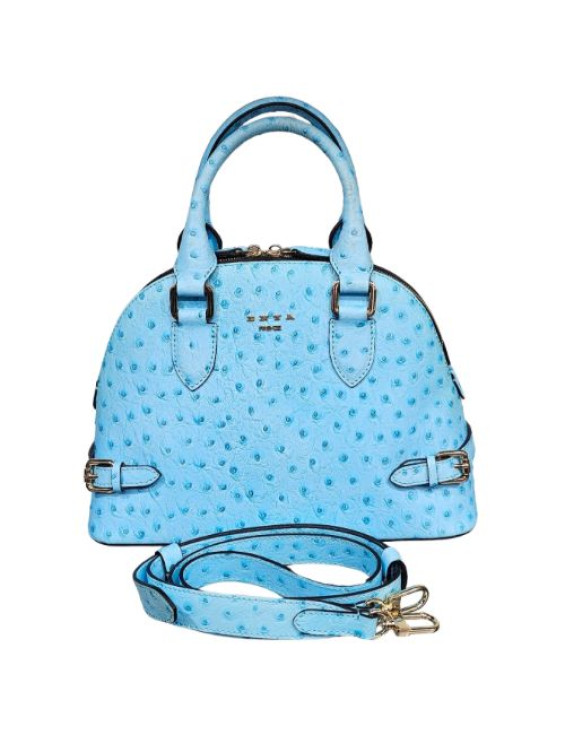 ENYA ostrich-print bags