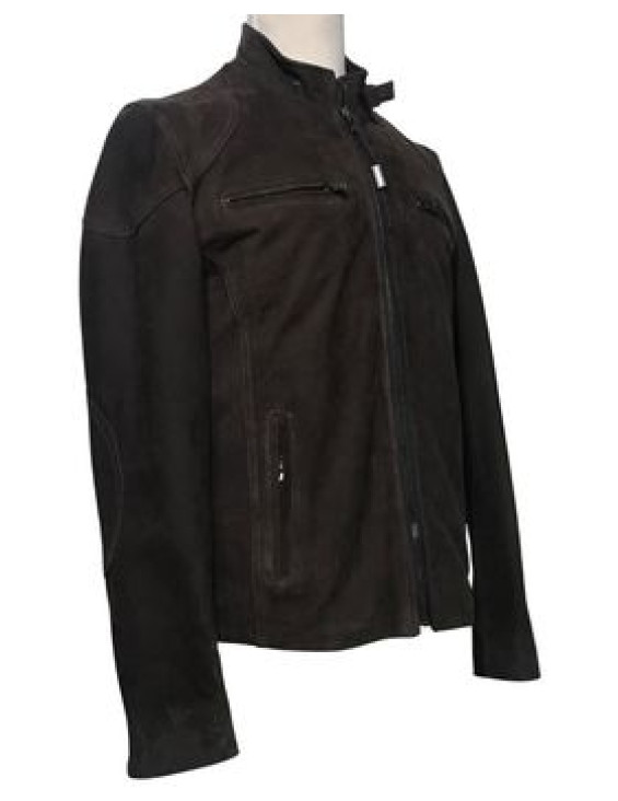 Buffalo Leather Short Jacket