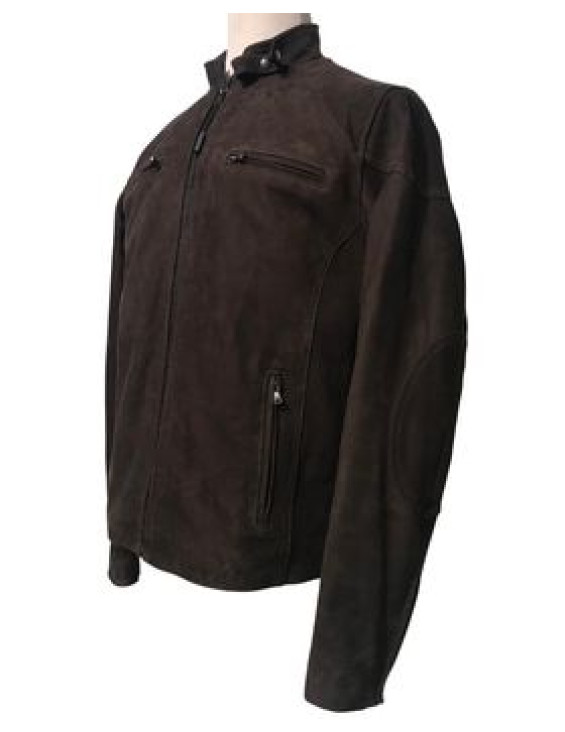 Buffalo Leather Short Jacket