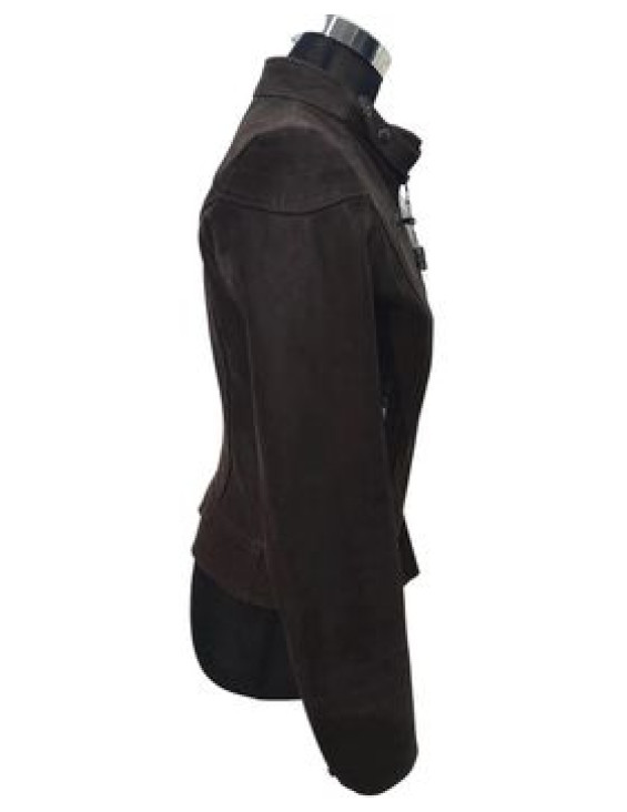 Buffalo Leather Short Jacket 3