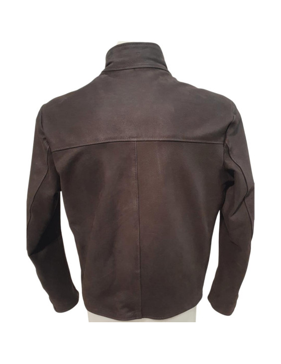 Buffalo Leather Short Jacket 2